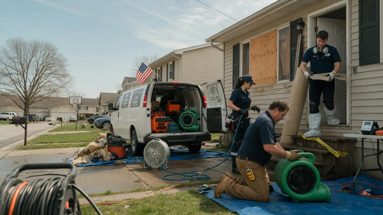 Water Damage Restoration in Hazelhurst, WI near me